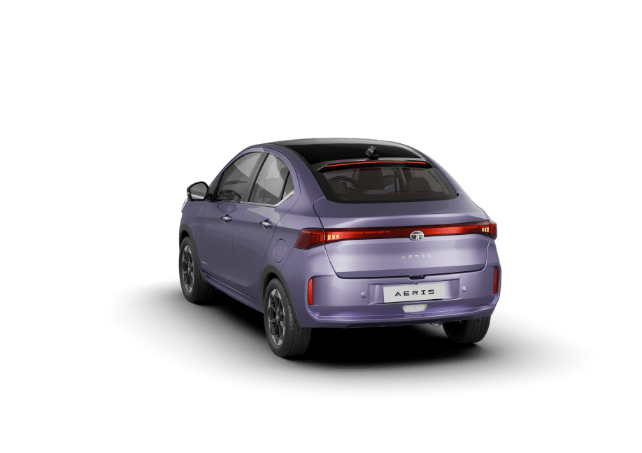 Tata Aeris rear three-quarter view
