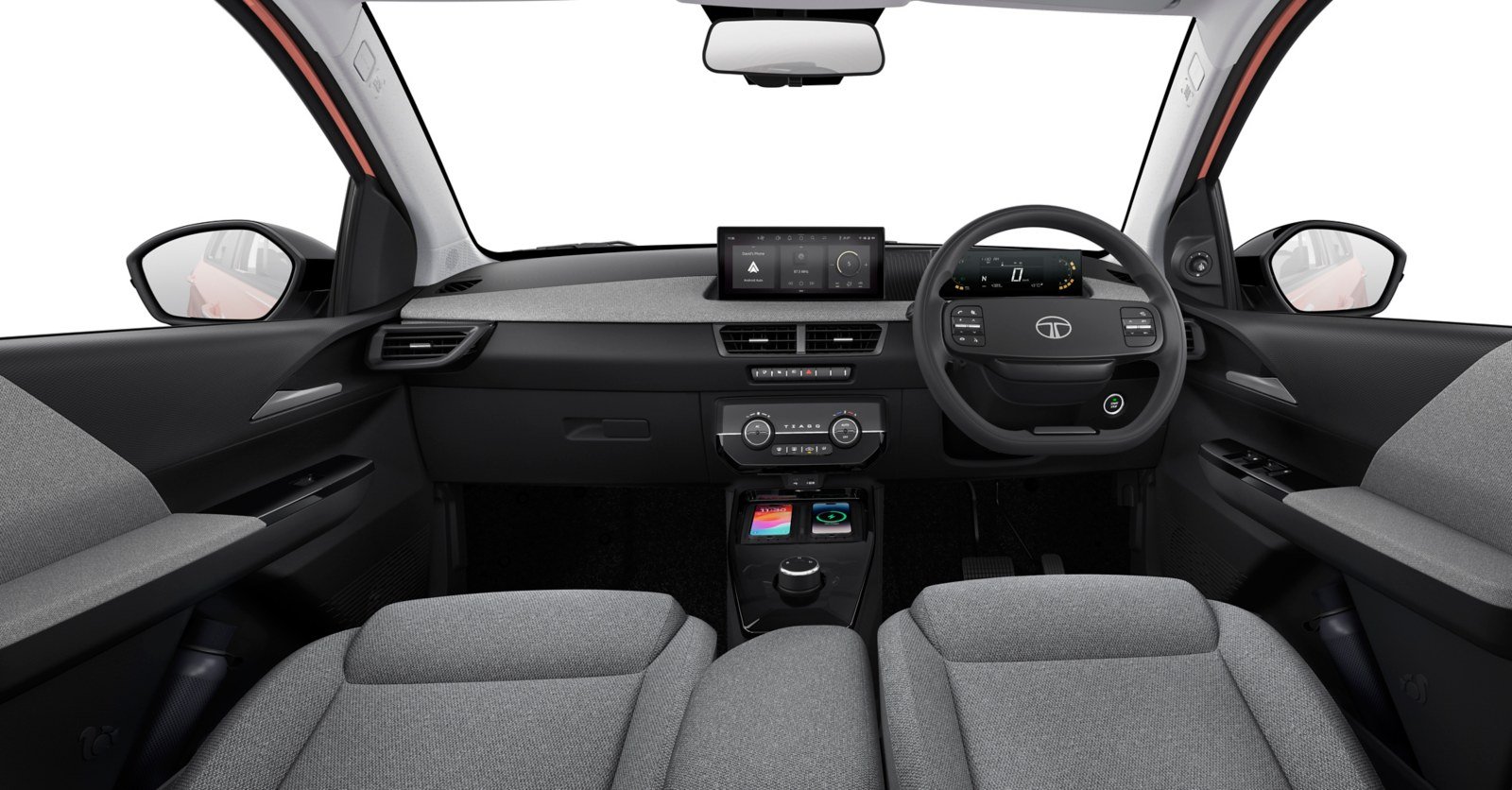 Tata Tiago interior, dashboard