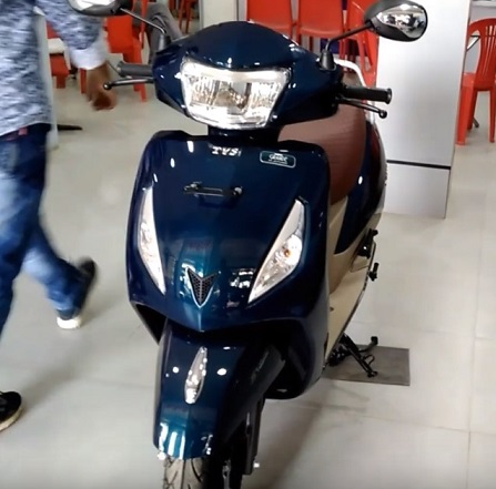 TVS Jupiter scooter, representing India’s genuinely growing scooter segment