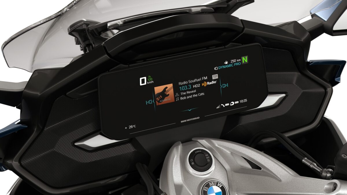BMW K 1600 GTL, interior