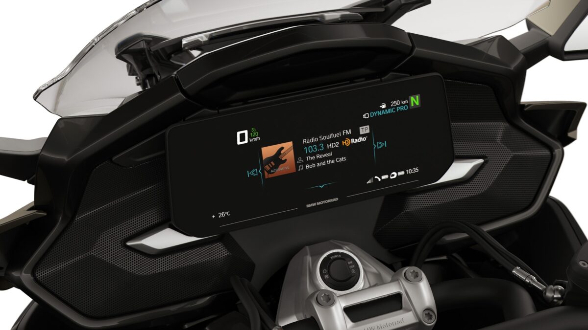 BMW K 1600 B, interior