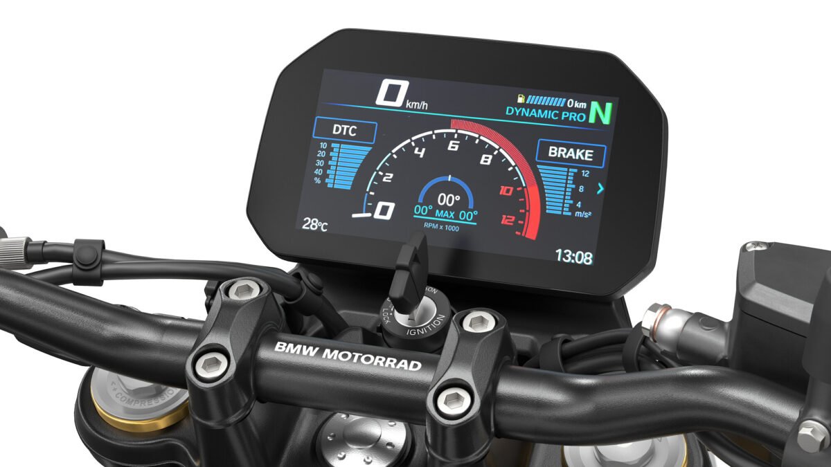 BMW F 450 R, interior