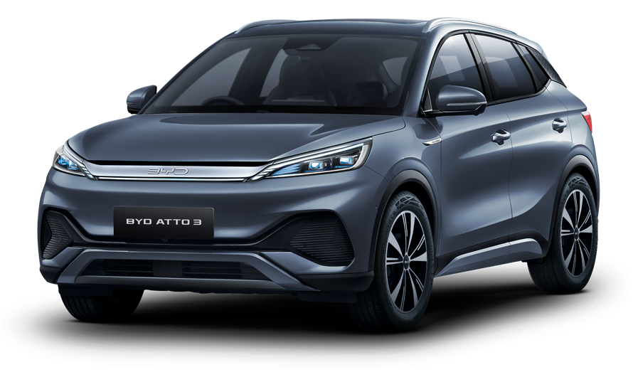 BYD Atto 3 in Atlantis Grey