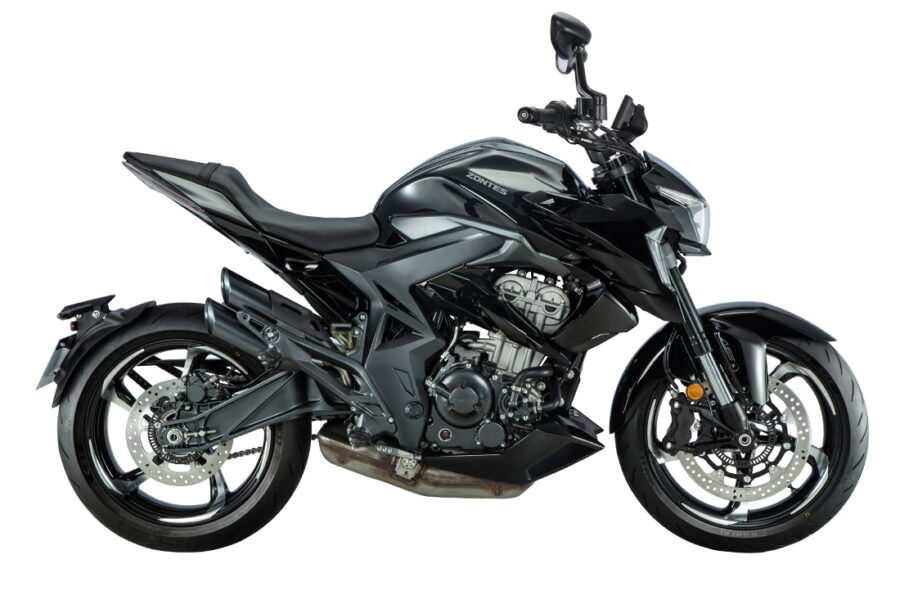 Zontes 350R in Black