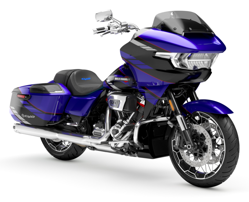 Harley-Davidson CVO Road Glide in Blue Streak