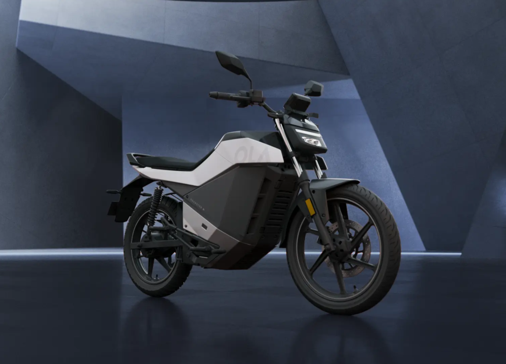 Ola Roadster X in Ceramic White