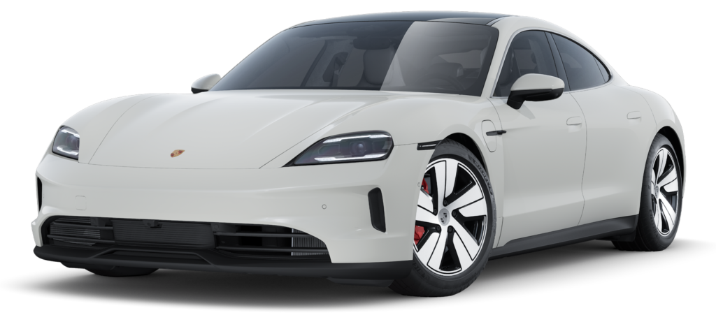 Porsche Taycan in Crayon