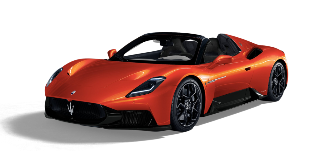 Maserati MCPura Cielo in Devil Orange
