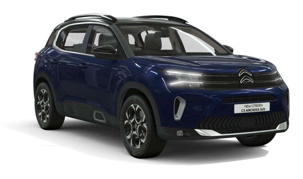 Citroen C5 Aircross in Eclipse Blue & Black