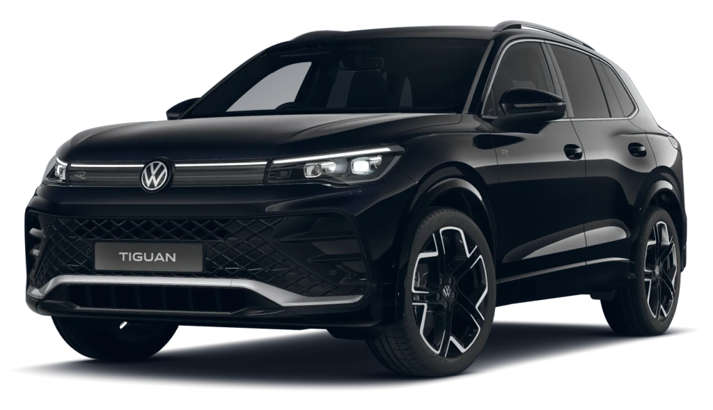 Volkswagen Tiguan R-Line in Grenadilla Black Metallic