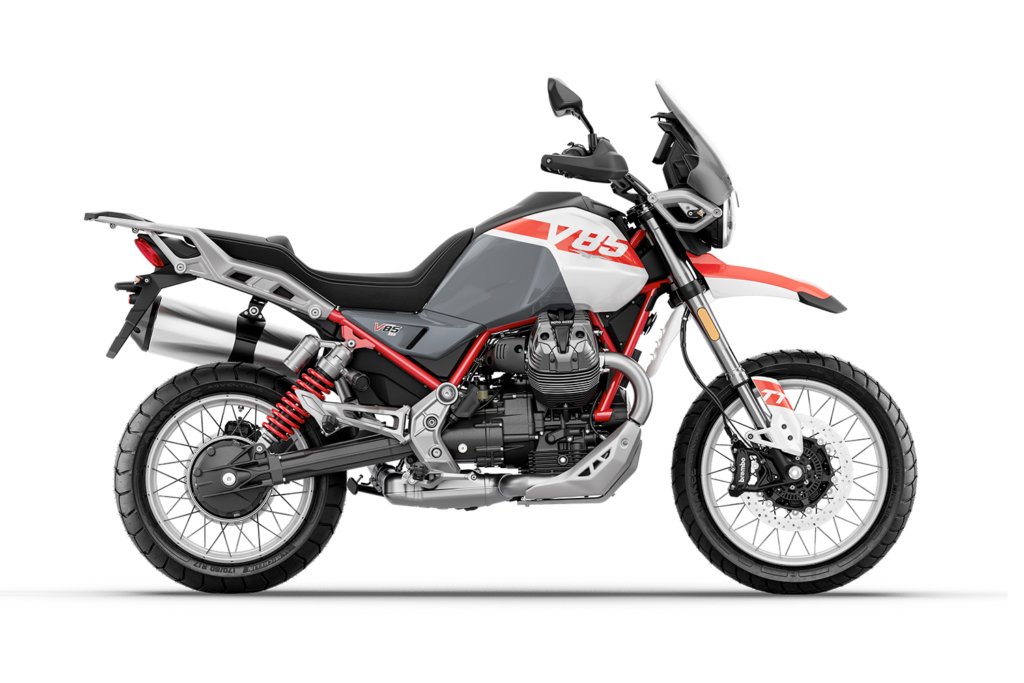 Moto Guzzi V85 TT in Grigio Yanar Dag