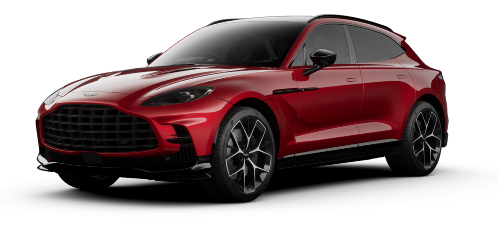 Aston Martin DBX707 in Hyper Red