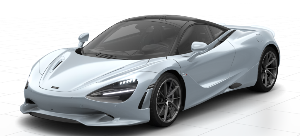 McLaren 750S in Ice Silver