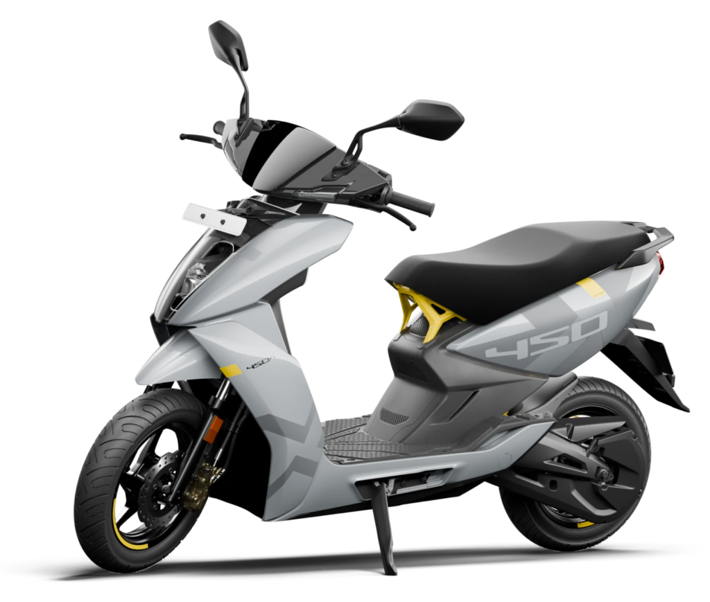 Ather 450X in Lunar Grey