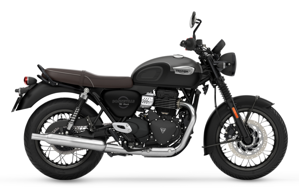 Triumph Bonneville T40 in Matt Pewter Grey
