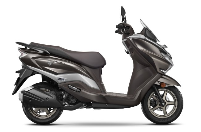 Suzuki Burgman Street EX in Metallic Royal Bronze