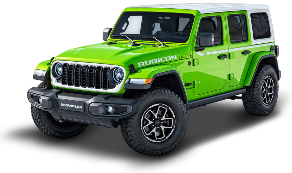 Jeep Wrangler in Mojito