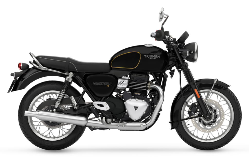 Triumph Bonneville T4 in Phantom Black
