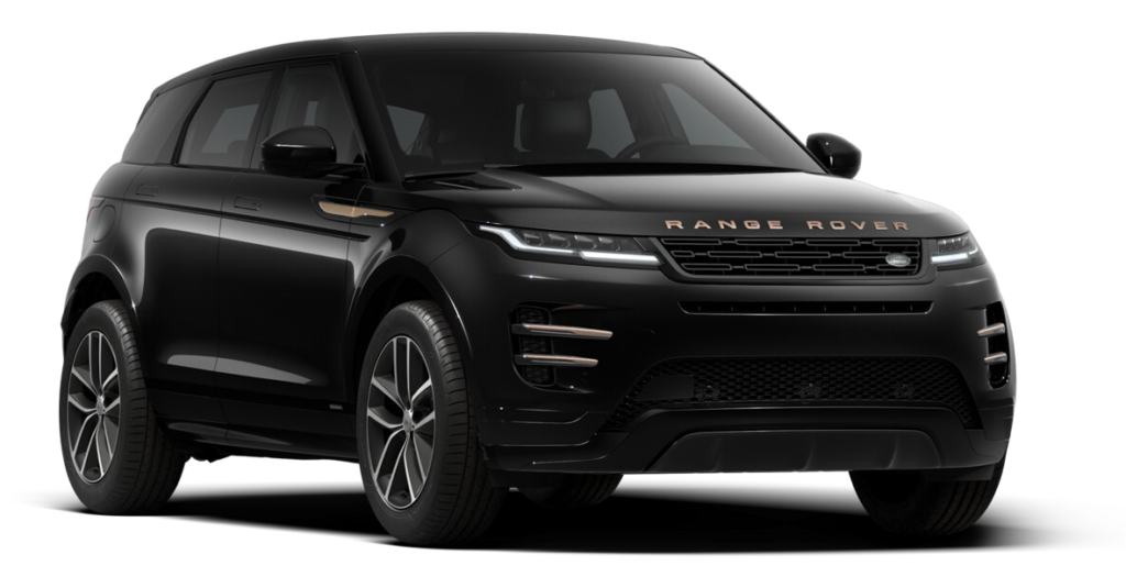 Range Rover Evoque in Santorini Black