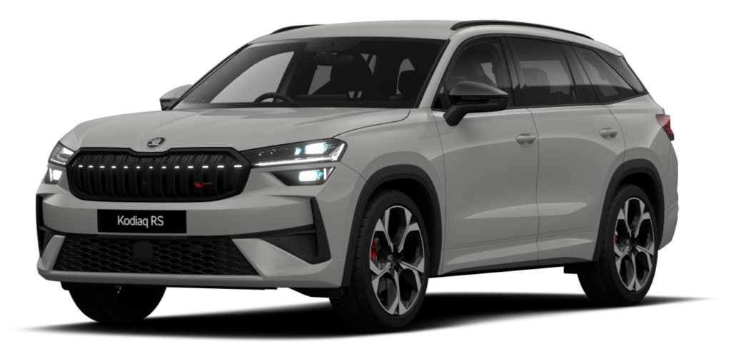 Skoda Kodiaq RS in Steel Grey