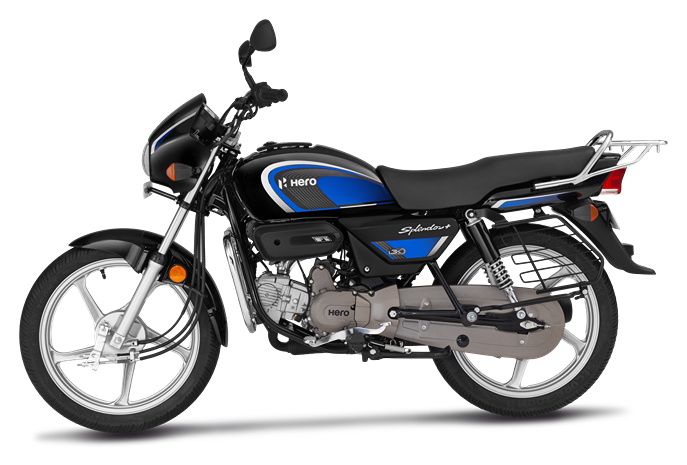 Hero Splendor Plus, side profile