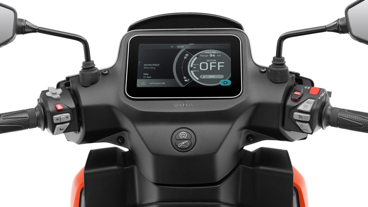 Hero Vida V2, interior