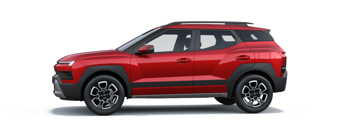 Hyundai Bayon, side profile view