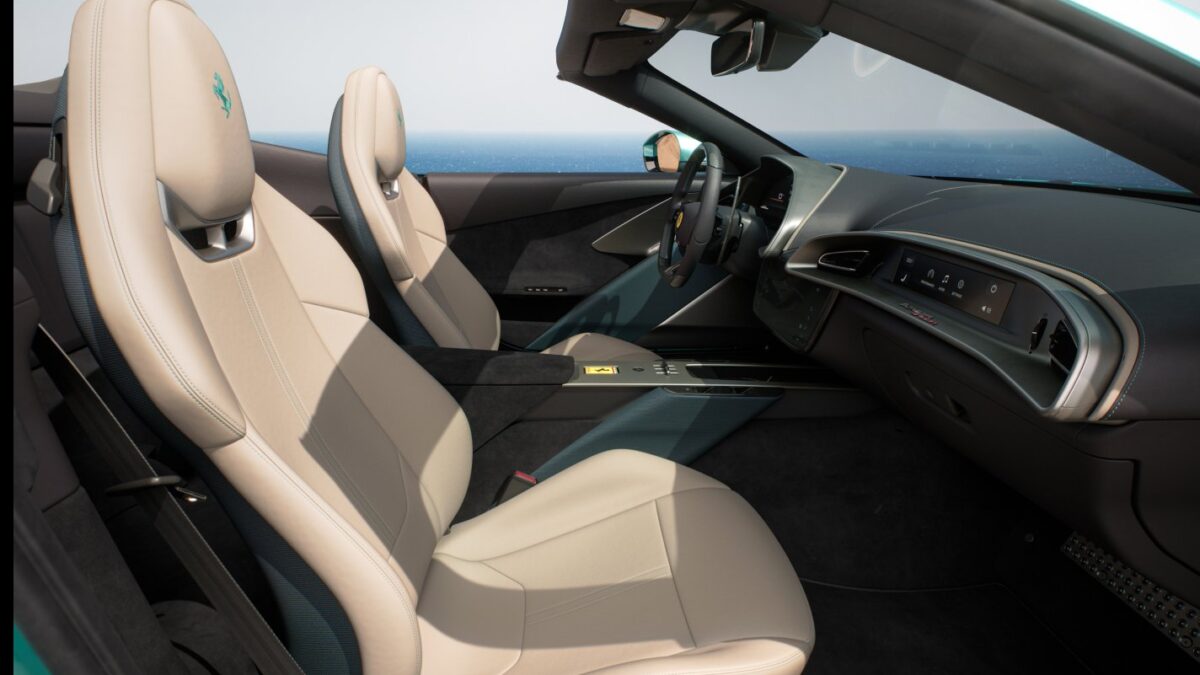 Ferrari Amalfi Spider, interior
