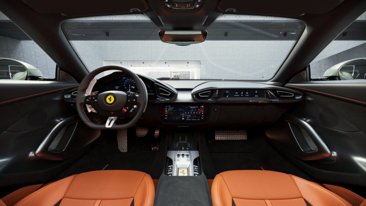 Ferrari 12Cilindri Spider, interior