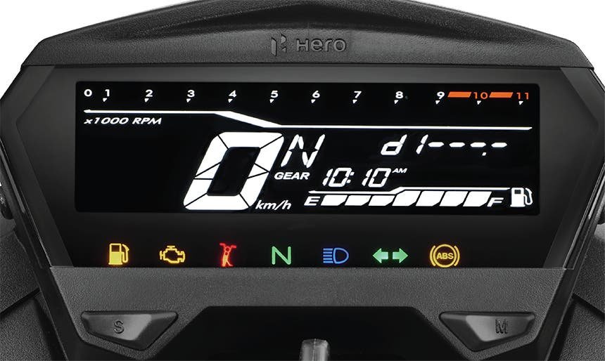 Hero Xtreme 160R, interior
