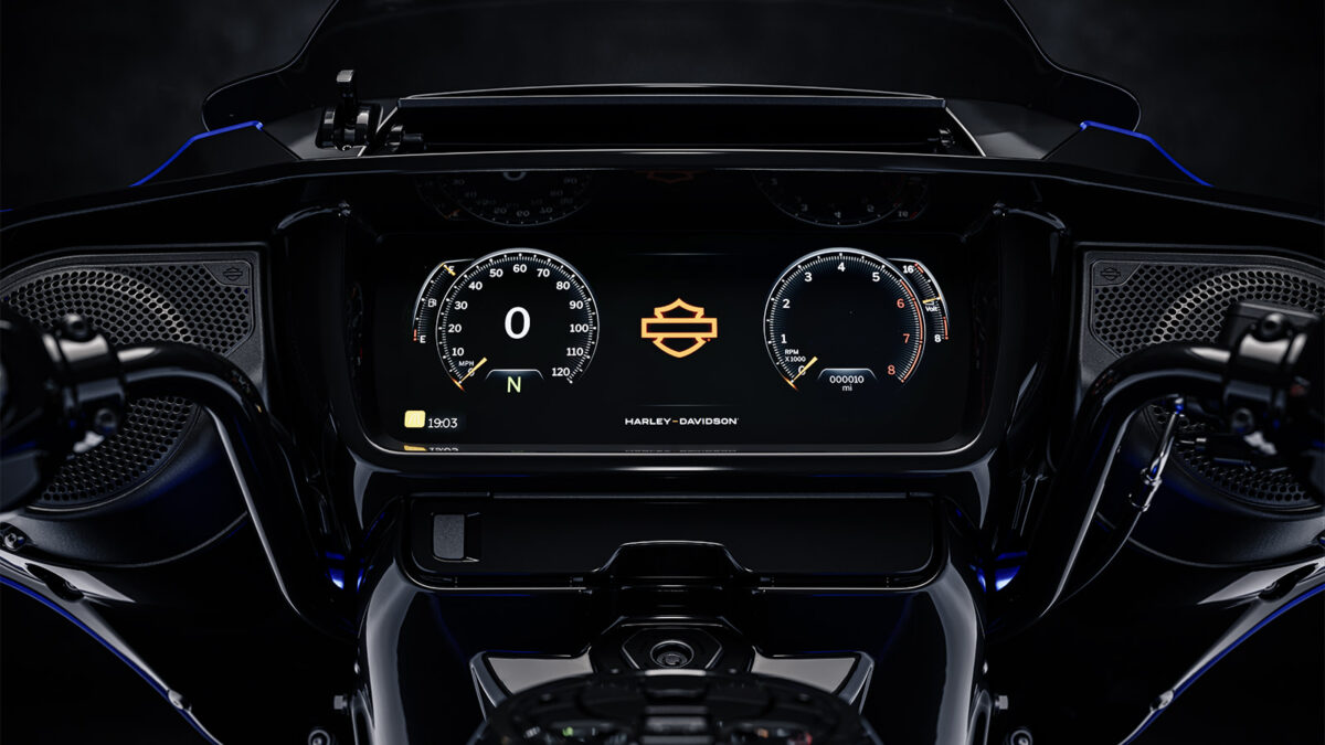 Harley-Davidson Street Glide, interior