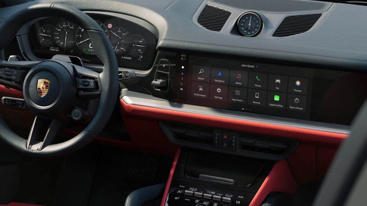 Porsche Cayenne Coupe, interior