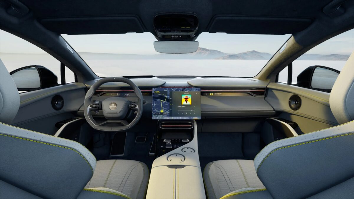 Lotus Eletre, interior