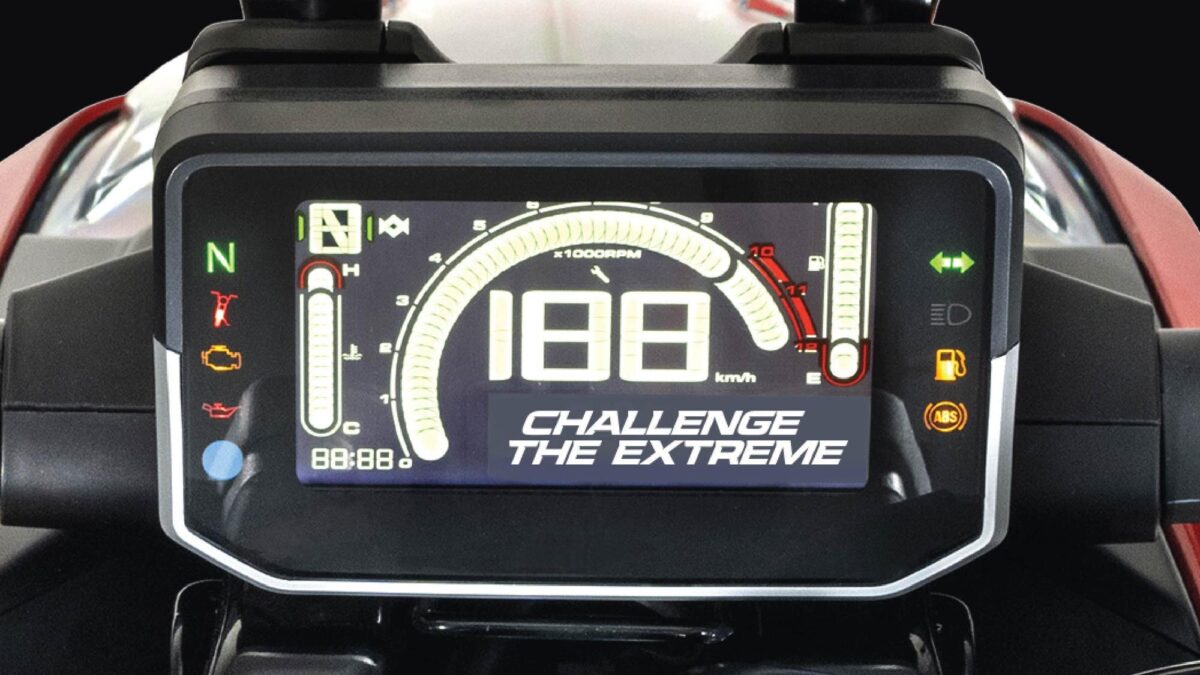 Hero Xtreme 250R, interior