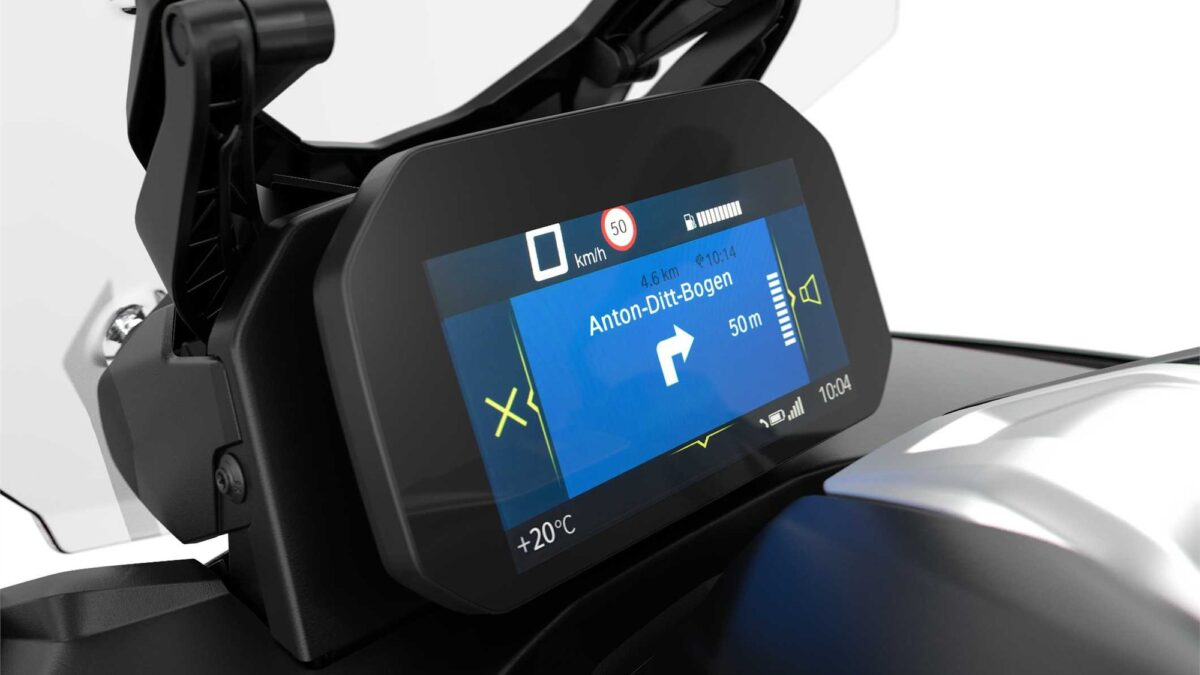 BMW C 400 GT, interior