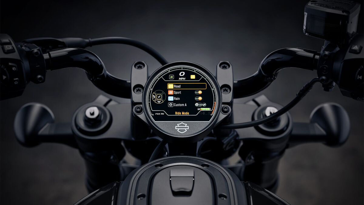 Harley-Davidson Sportster S, interior