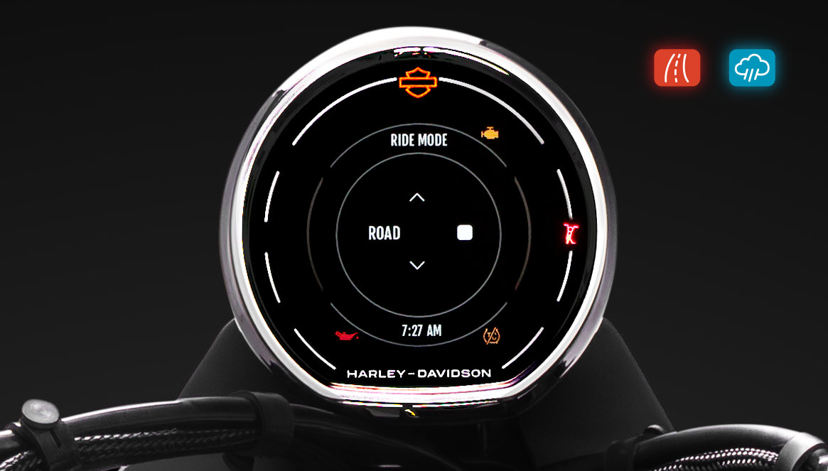 Harley-Davidson X440 T, interior