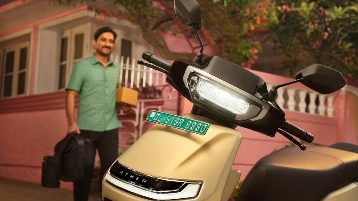 Ather Konarc heading out from home