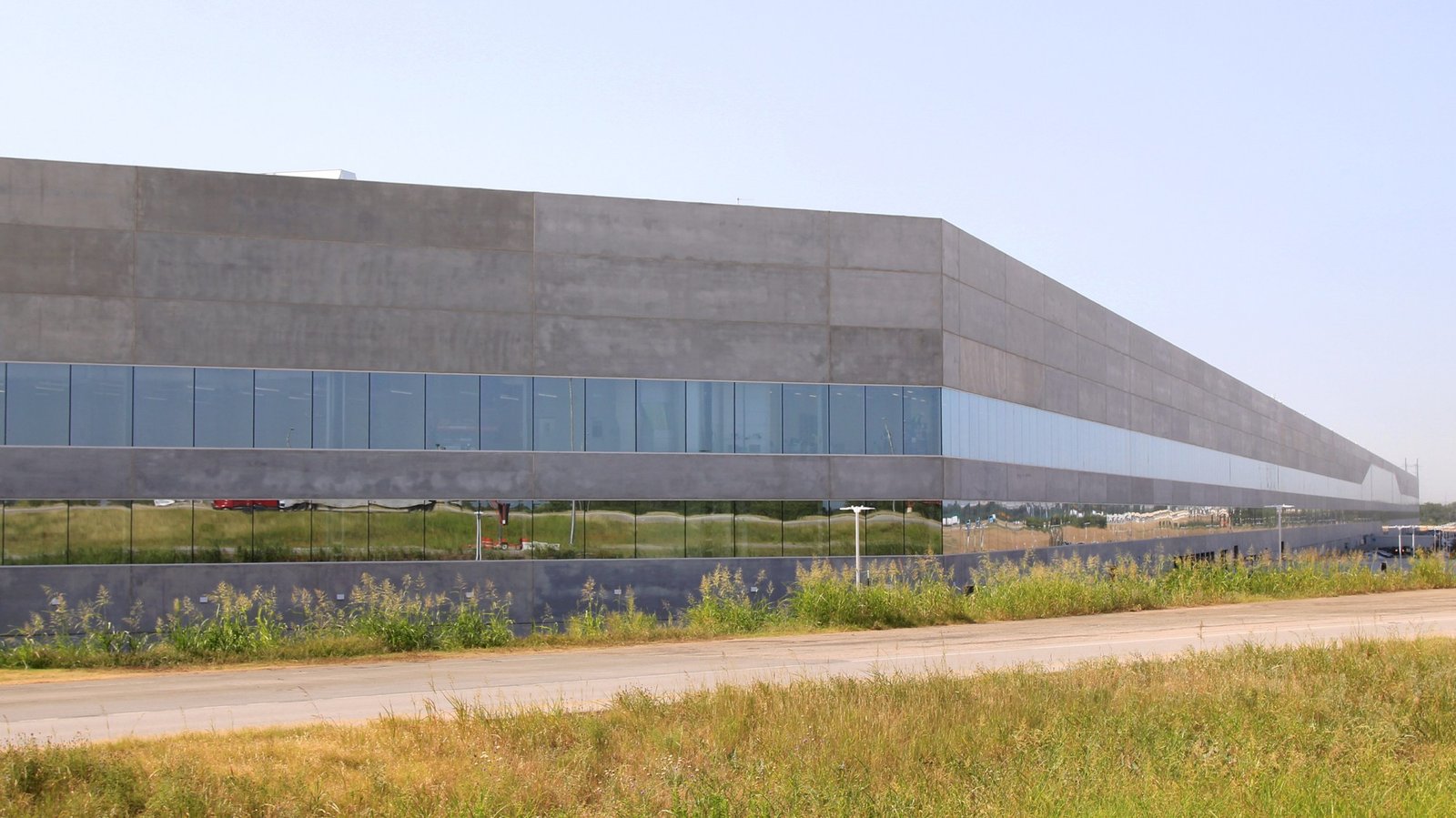 Tesla Gigafactory Texas Building 1 exterior near Austin